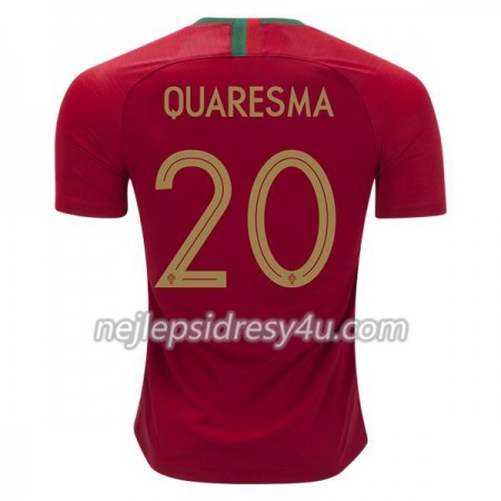 Fotbalový Dres Portugalsko Quaresma 20 Domácí MS 2018